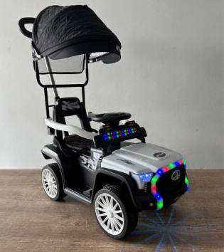 Super Carro Montable Eléctrico Toyota con Control Remoto - Luces led - Imagen 7