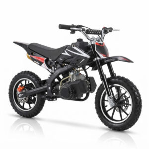 Moto Cross Infantil a Gasolina 50cc con Arranque Eléctrico y Frenos de Disco