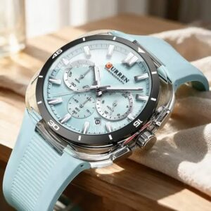 Reloj Curren 8405 hombre cronógrafo deportivo con dial Skeleton