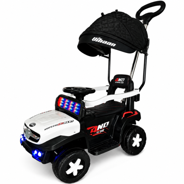 Carro Paseador Infantil Rubicon 3 en 1 con Luces LED y Capota - Imagen 3