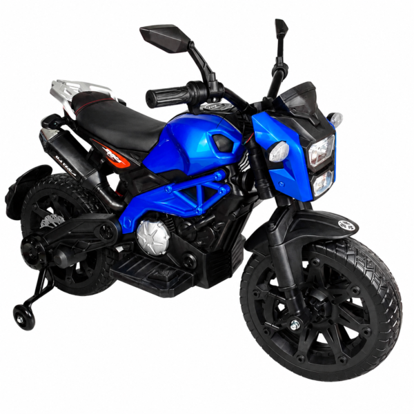 Moto Eléctrica Infantil 12V con Luces LED, Música y Llantas de Goma - Imagen 3