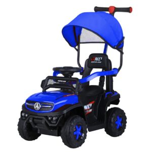 Carro Eléctrico Infantil 6V Con Sonidos Y Control Remoto