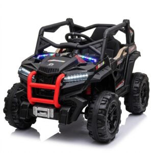 Carro Montable Eléctrico Infantil Razer 12V con 5 Motores, Control Remoto y Llantas de Goma